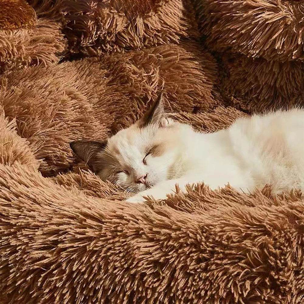 Big Paw Plush Pet Sofa Bed - FurryTails Haven