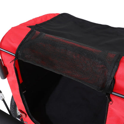 Pet Dog Bicycle Trailer Jogger with Suspension - FurryTails Haven