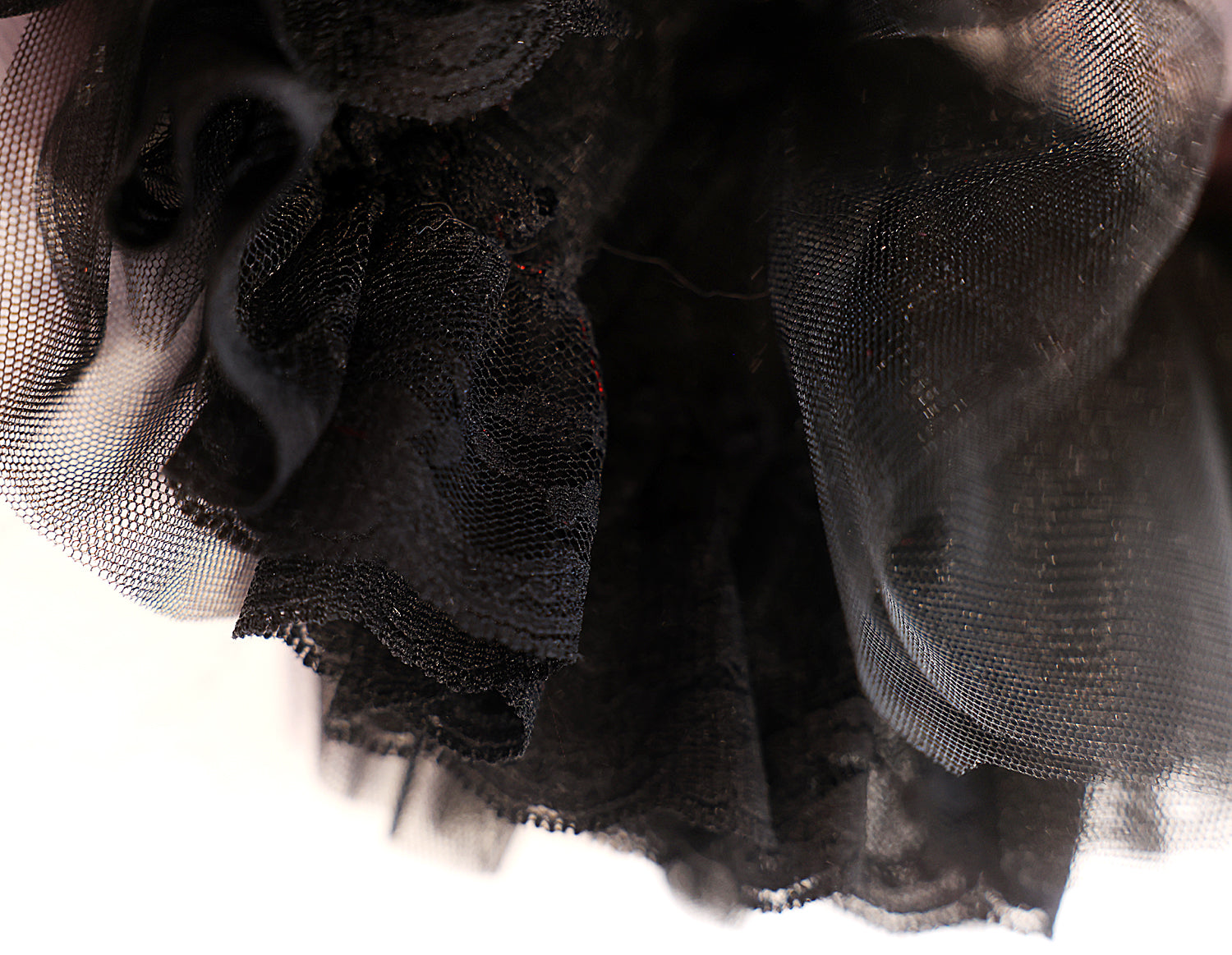 Pet Dress Classic Red Tweed  with Faux Fur Hem & Sequin Detail - Party Outfit