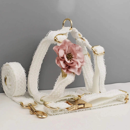 White Lace Wedding Set - FurryTails Haven