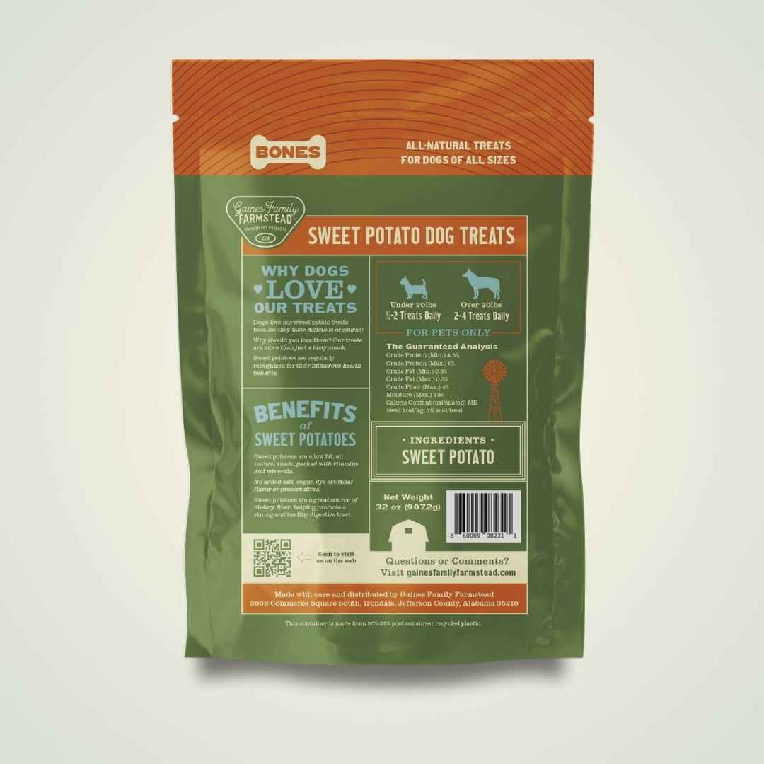 Sweet Potato Bones
