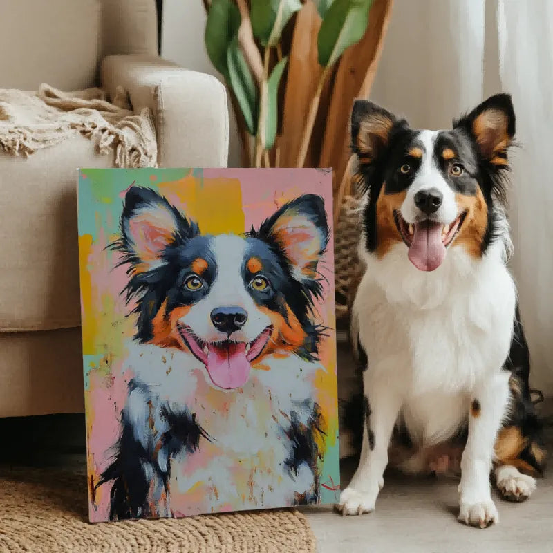 Basqui-Tails Texture Portrait