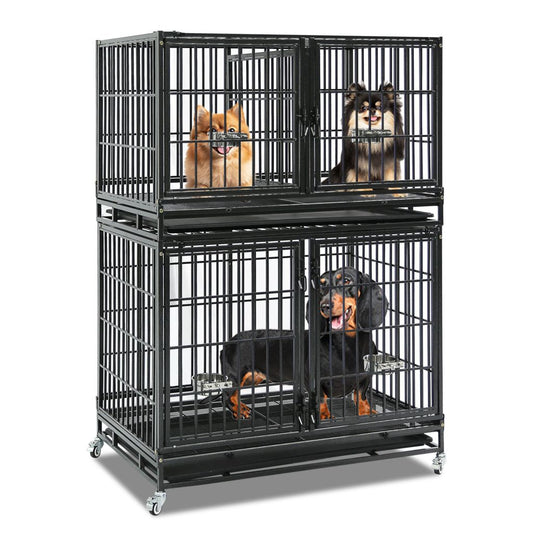 42" Collapsible Dog Crate 43ST - FurryTails Haven