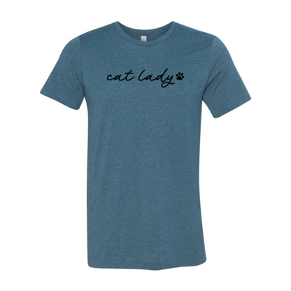 Cat Lady T-Shirt - FurryTails Haven