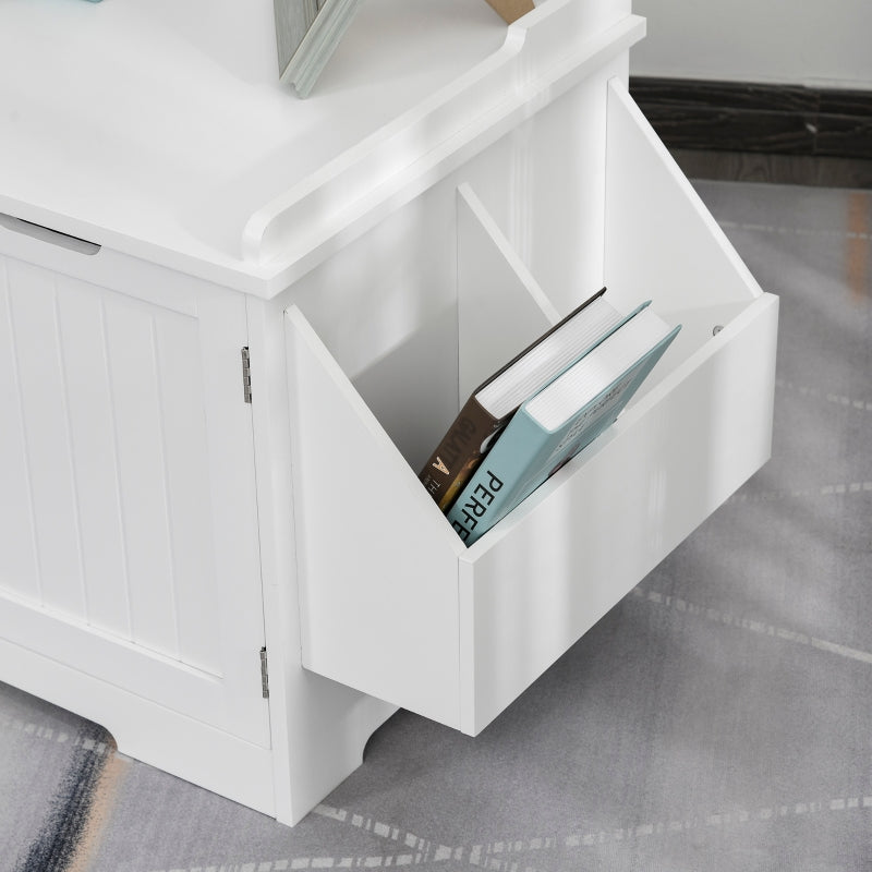 Cat Litter Box Nightstand End Table Enclosure - FurryTails Haven