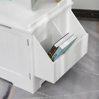 Cat Litter Box Nightstand End Table Enclosure - FurryTails Haven