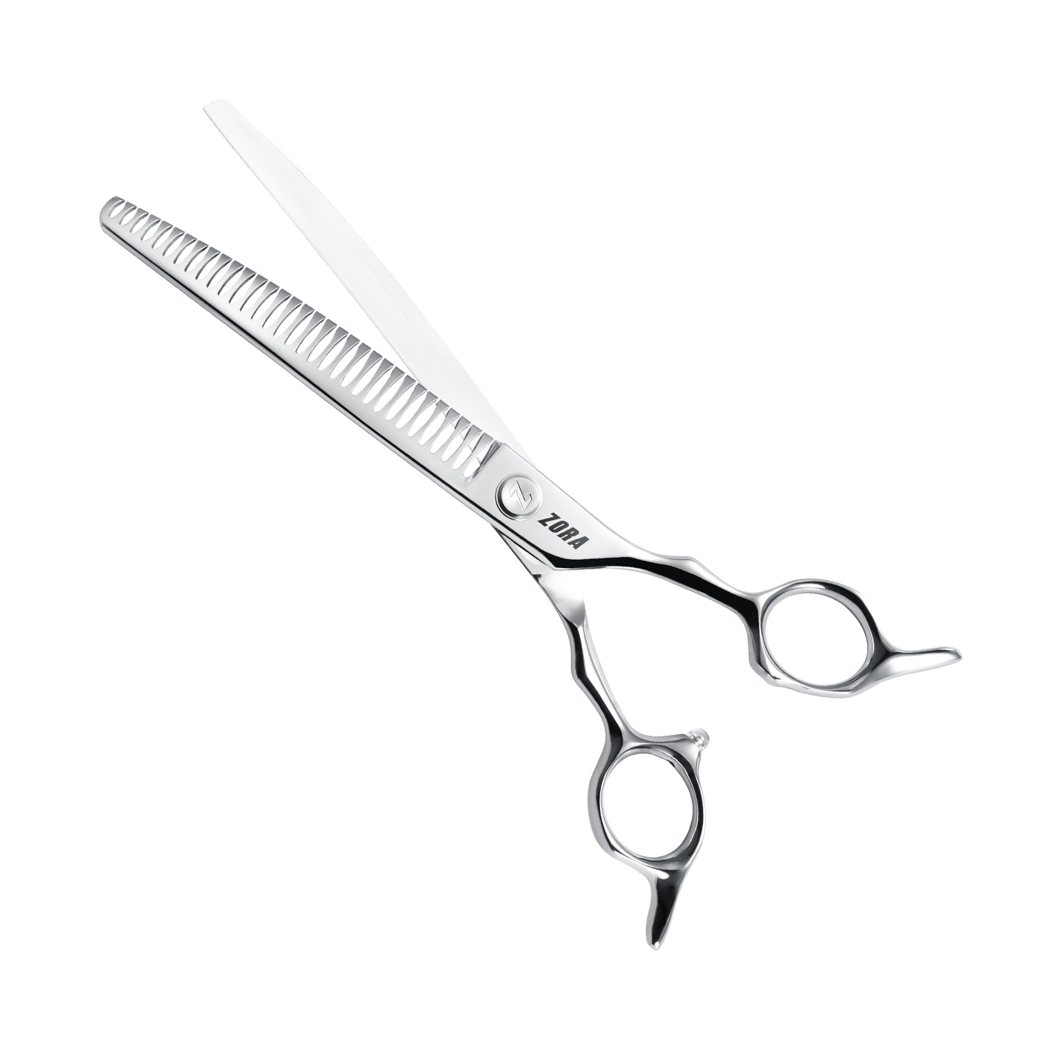 Zora Pet Grooming Curved Blender Shear - Model A-7533C