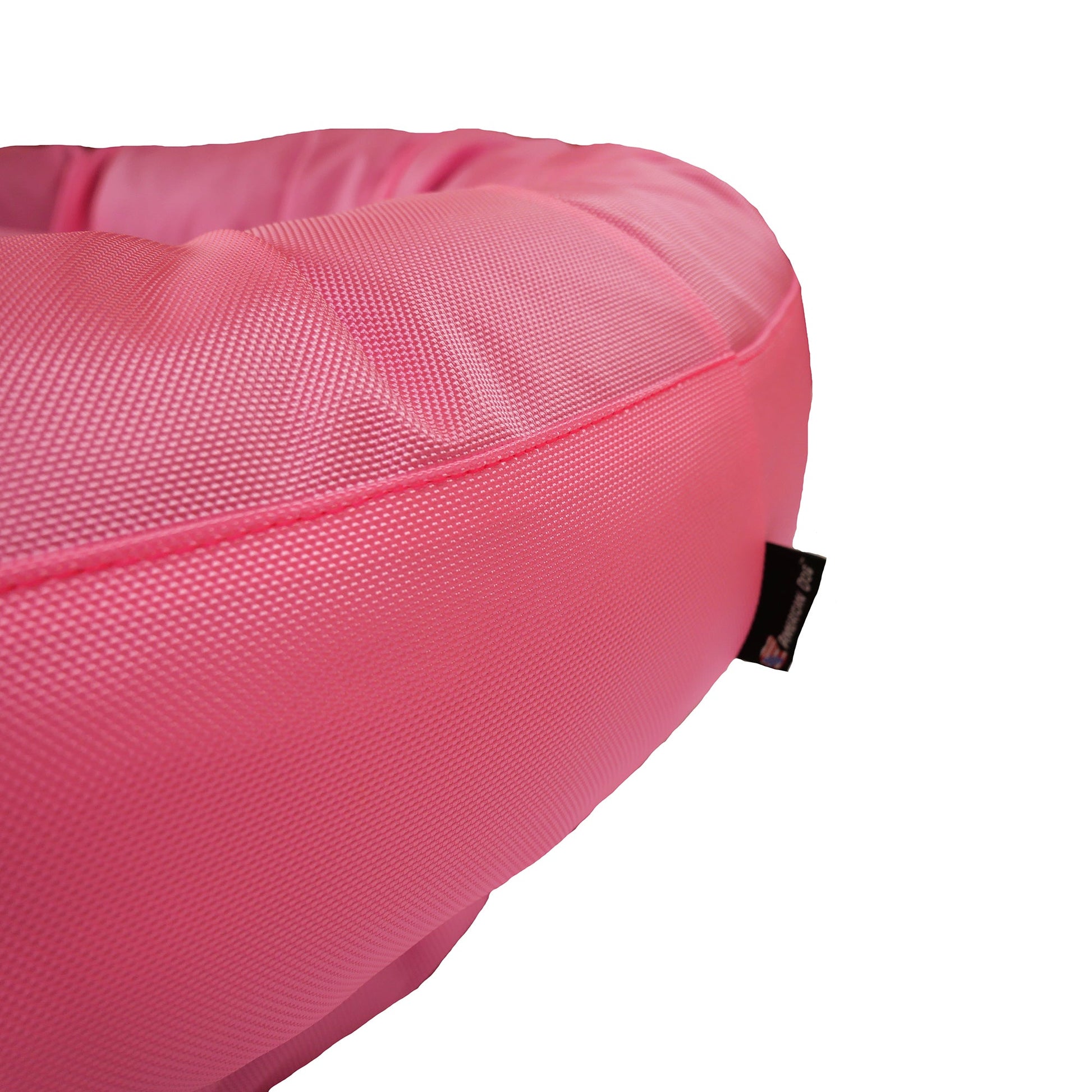 Dog Bed - Round Bolstered Armor™ 'F#ck Cancer' - FurryTails Haven