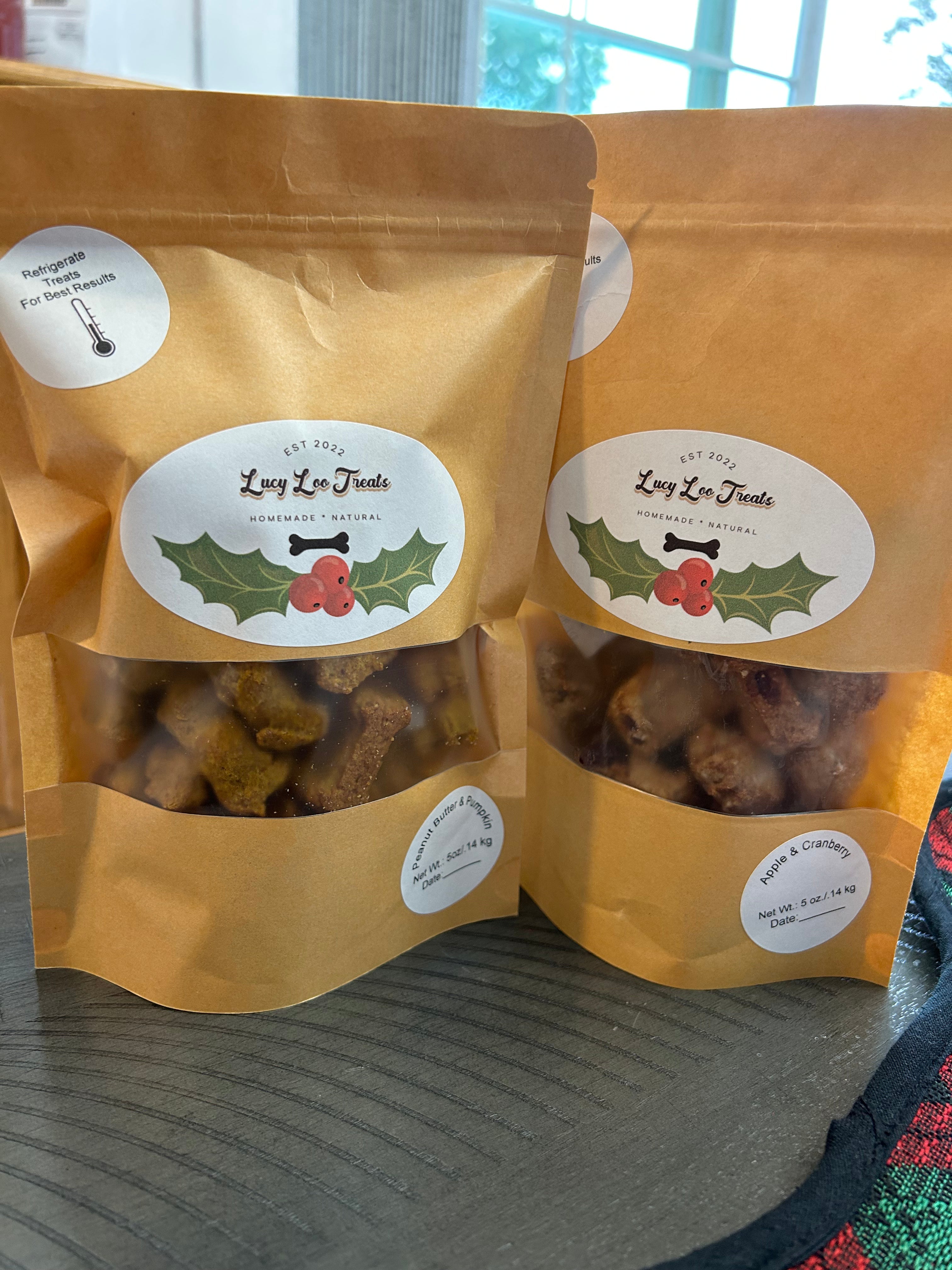 Lucy Loo Treats - Peanut Butter & Oat (7.5 oz. Bag)