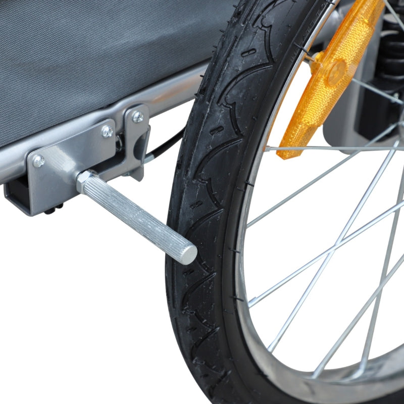 Pet Dog Bicycle Trailer Jogger with Suspension - FurryTails Haven