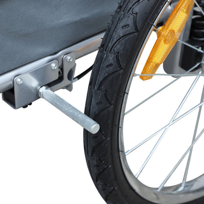 Pet Dog Bicycle Trailer Jogger with Suspension - FurryTails Haven