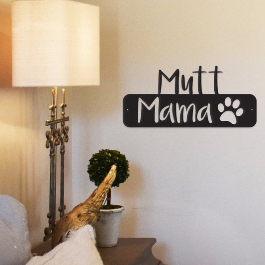 Mutt Mama - Metal Wall Art/Décor - FurryTails Haven
