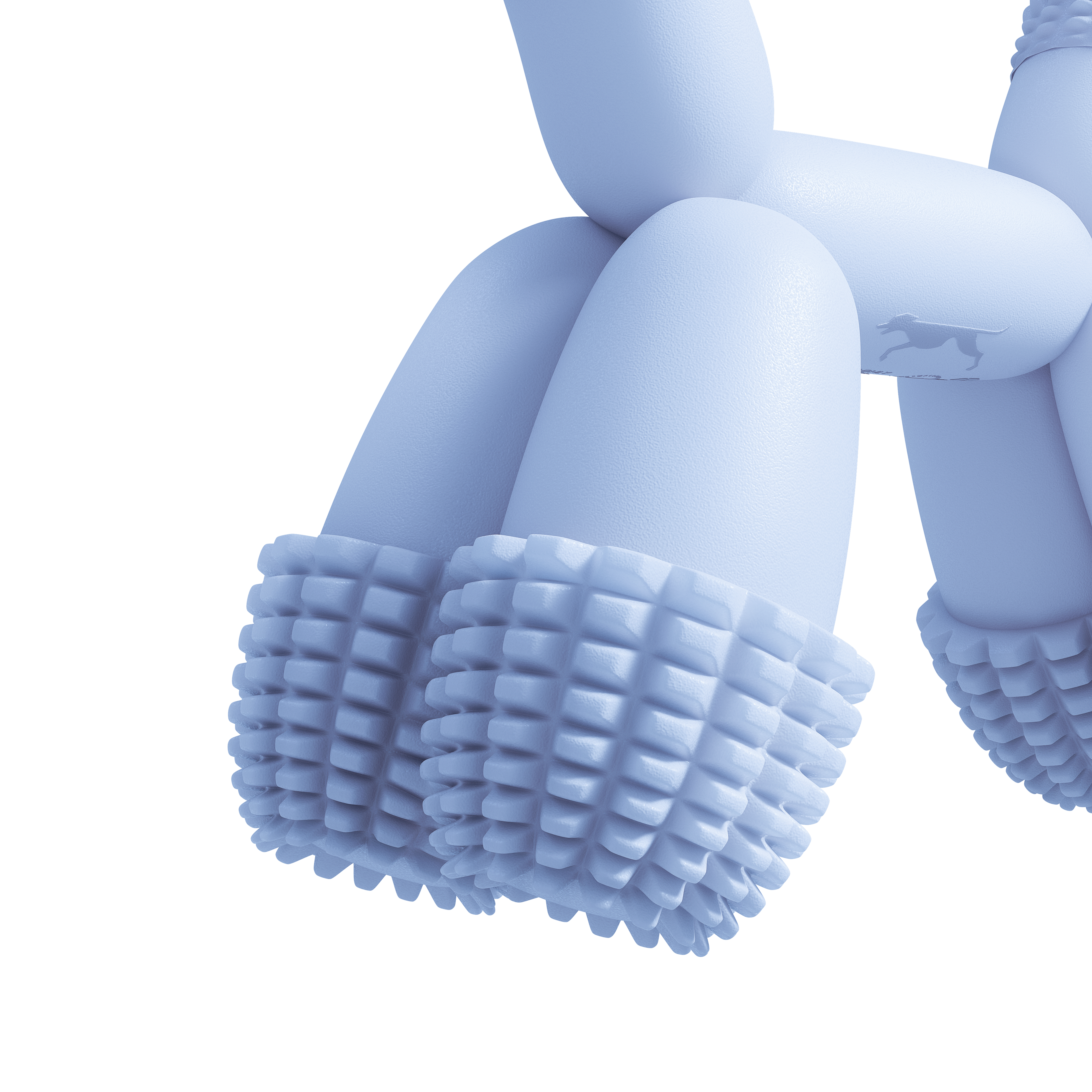 Balloon Dog Toy Blue