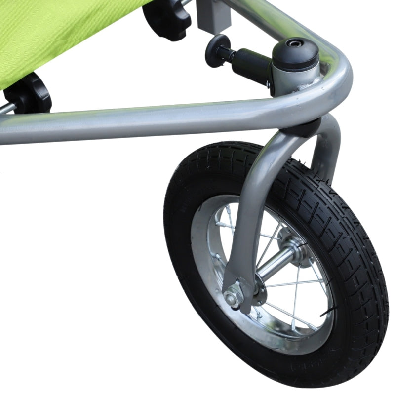 Pet Dog Bicycle Trailer Jogger with Suspension - FurryTails Haven