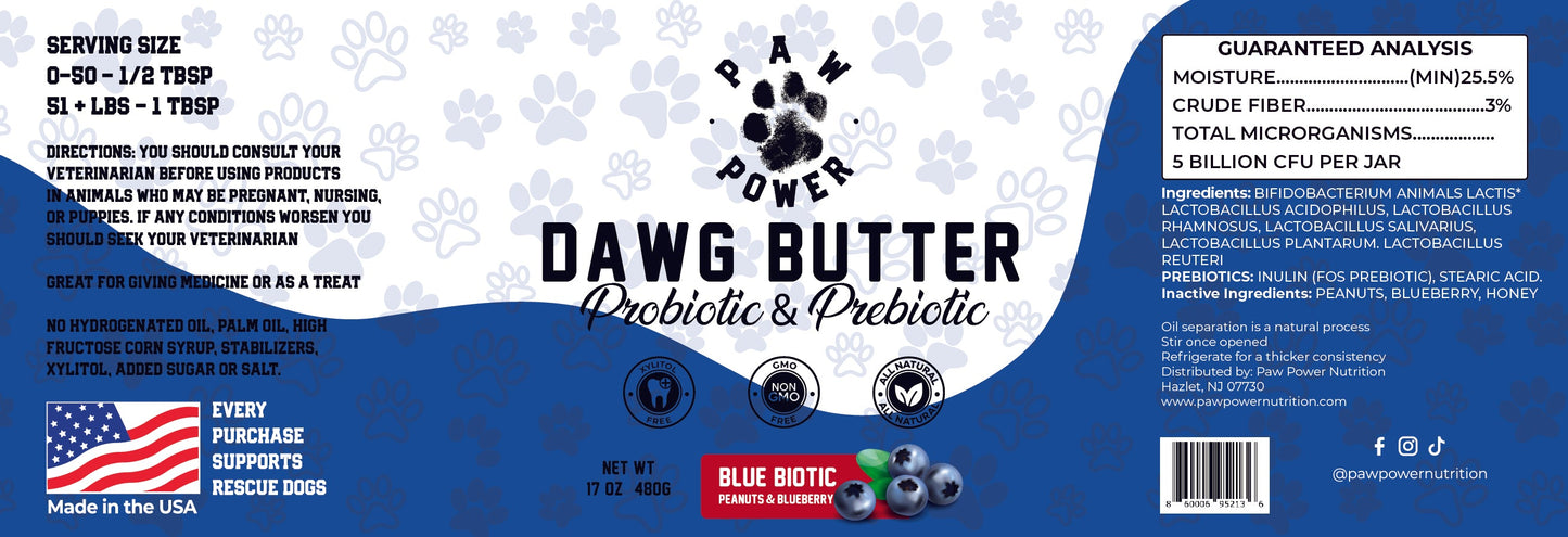 Dawg Butter Blue Biotic - FurryTails Haven