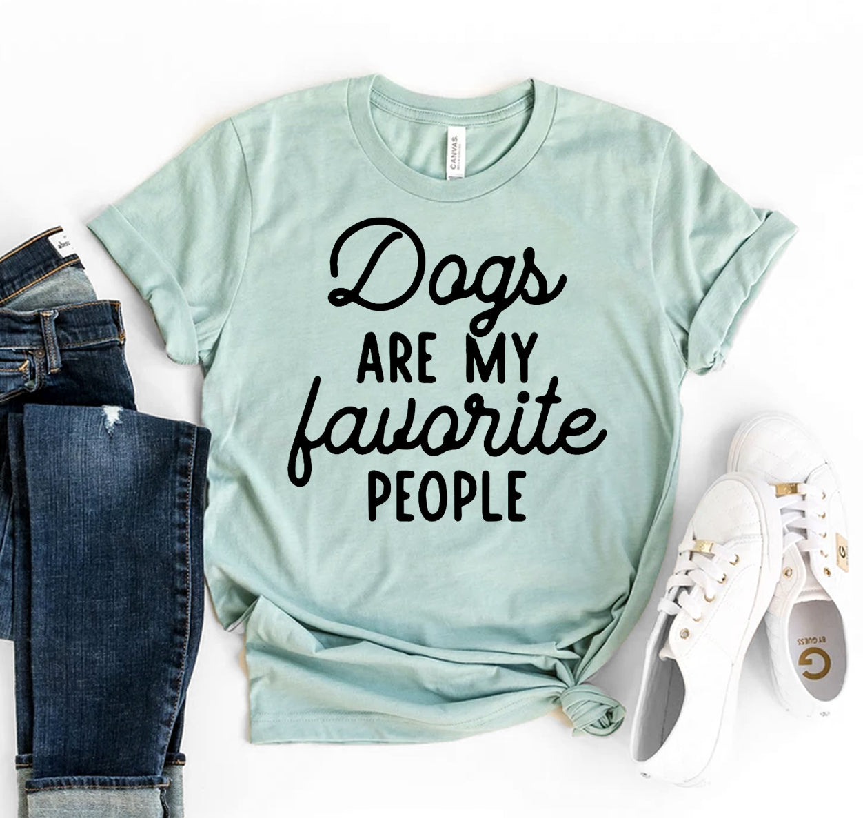 Dogs Are My Favorite People T-Shirt - FurryTails Haven