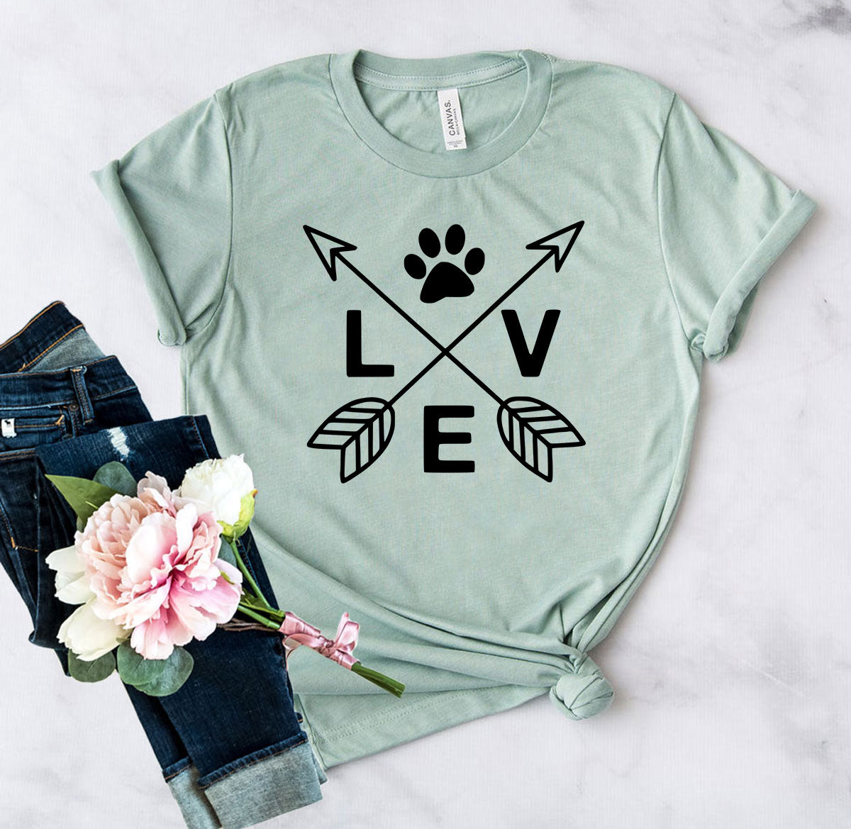 Love T-Shirt - FurryTails Haven