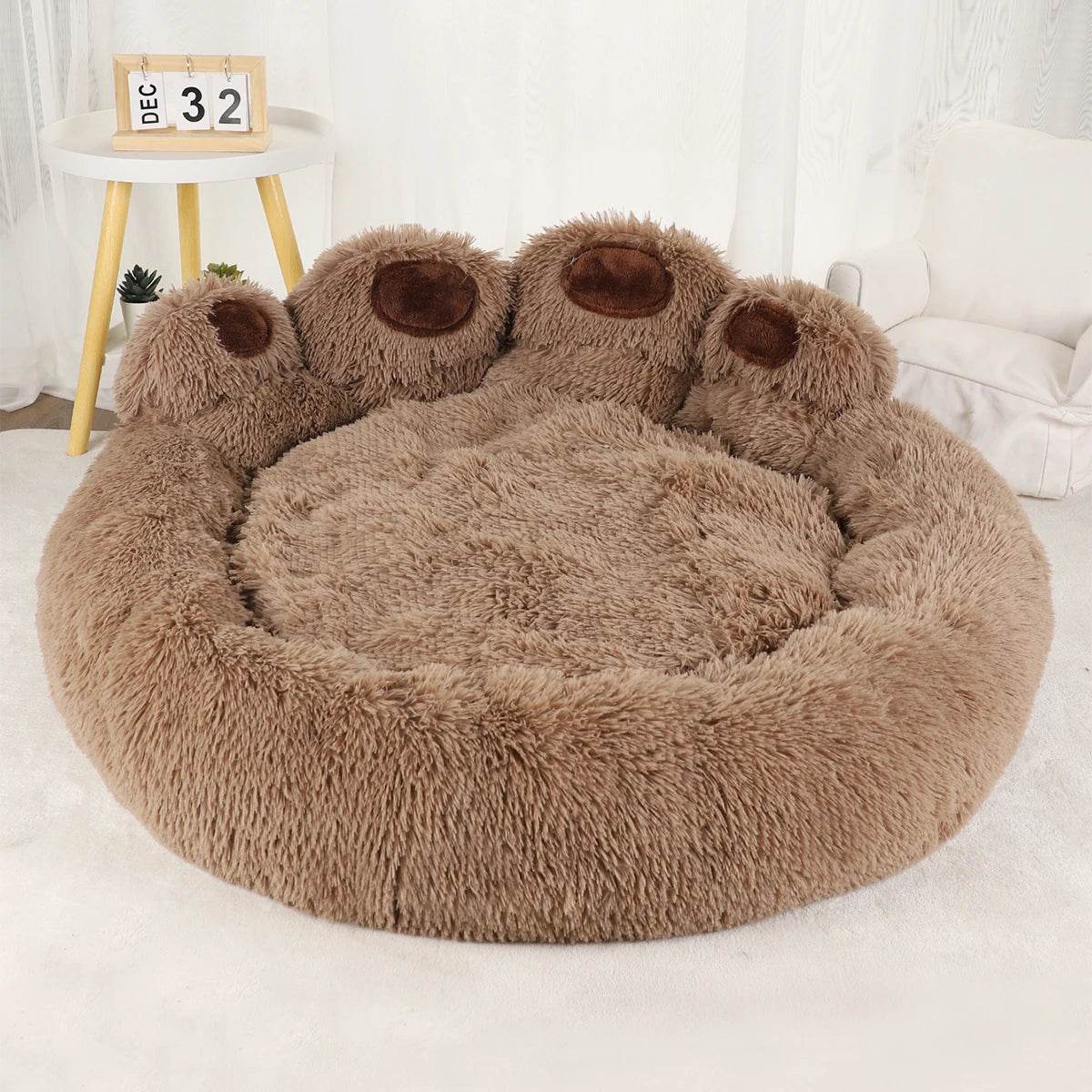 Big Paw Plush Pet Sofa Bed - FurryTails Haven