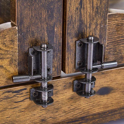Dog Crate Furniture with Openable Partition - FurryTails Haven
