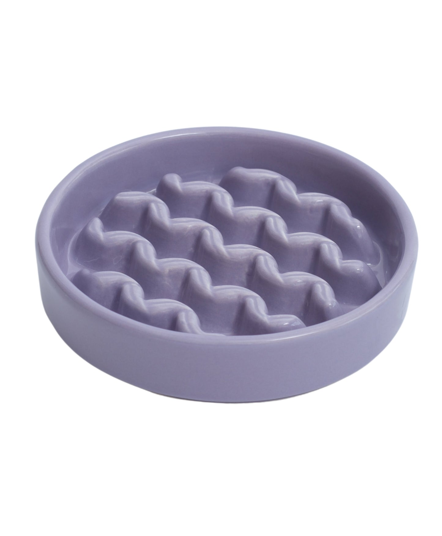 [Macaroni] Slow Feeder Dog Bowls - Yellow / Frozen Blue / Purple - FurryTails Haven