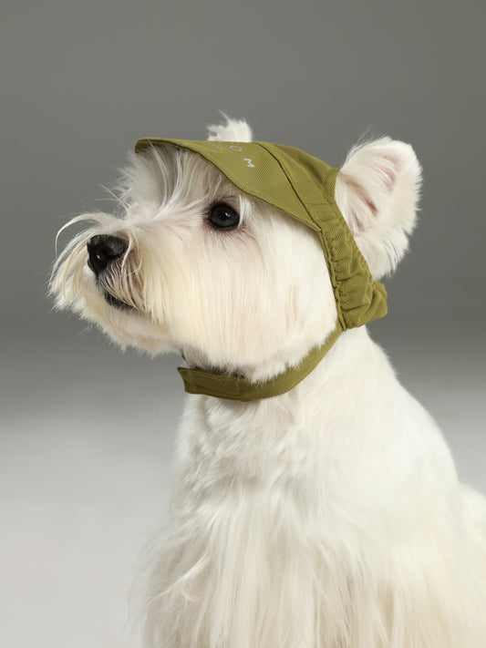 TENNIS HAT - GREEN - FurryTails Haven